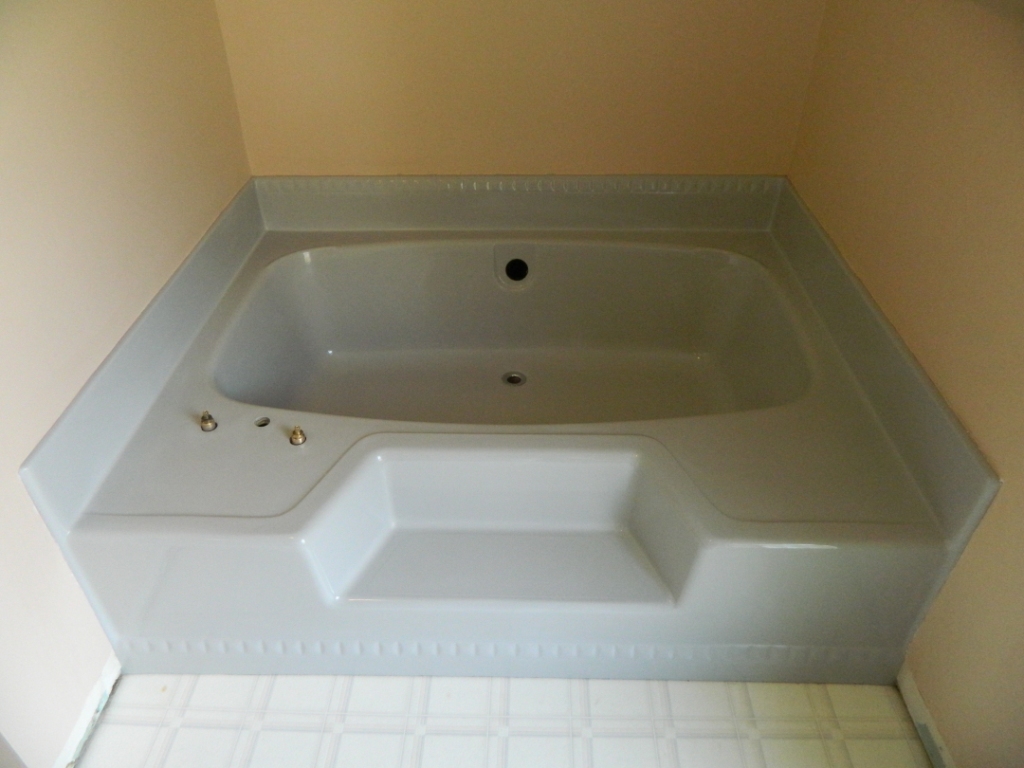 Bañera antes de restauración