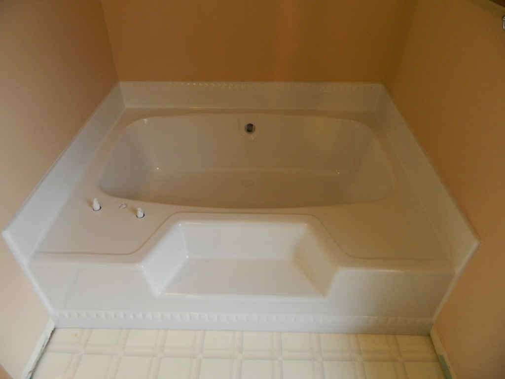 Bañera después de restauración